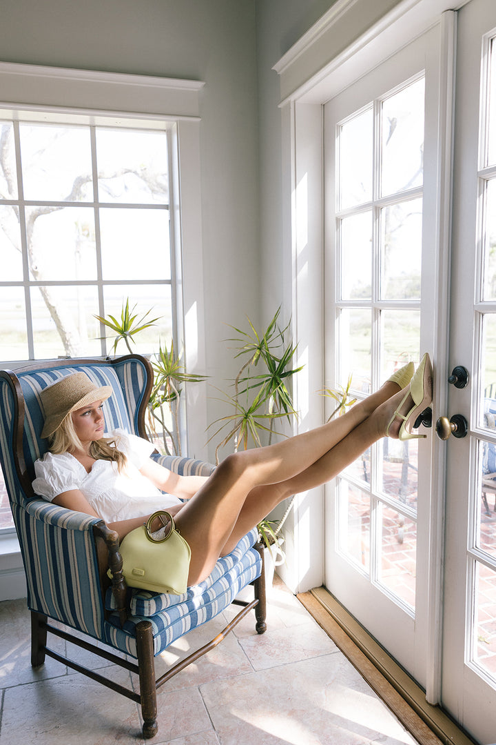 Grace Square Neck and Shorts Set - White