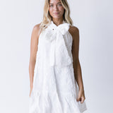 Dixie Halter Neck Mini Dress - Off White