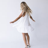 Dixie Halter Neck Mini Dress - Off White