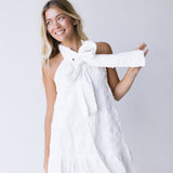 Dixie Halter Neck Mini Dress - Off White
