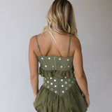 Brandi Skirt Set - Olive Green