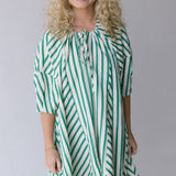 Olivia Puffy Sleeve Romper - Jade