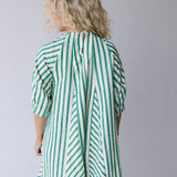 Olivia Puffy Sleeve Romper - Jade