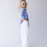 Alexis Striped Shirt - Blue
