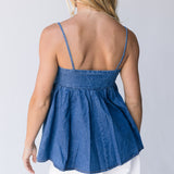 Beckham Denim Top - Denim