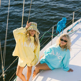 Breakers Oversized Lightweight Mockneck - Sunshine Yellow