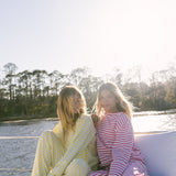 Breakers Oversized Striped Long Sleeve - Lemonade Yellow