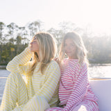 Breakers Oversized Striped Pants - Lemonade Yellow