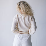 Siena Belted Shorts - Off White