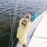 Breakers Oversized Lightweight Mockneck - Sunshine Yellow
