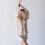 Mallory Sequin Mini Skirt - Silver