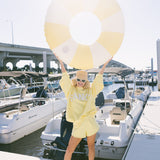 Breakers Oversized Lightweight Mockneck - Sunshine Yellow