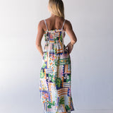 Isla Printed Midi Dress - Multi