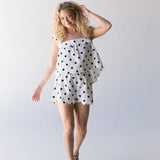 Roxy Polka Dot Top and Shorts Set - Off White