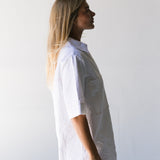 Kolby Denim Mini Dress - White
