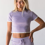 Rilyn Sweater Top and Pants Set - Lavender