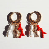 Capri Coast Charm Earrings