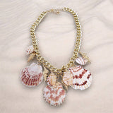 Seashell Charm Necklace