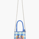 Crab It Beaded Top Handle Bag