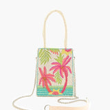 Palms Away Embellished Crossbody Bag