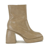 Foster Platform Bootie - Taupe