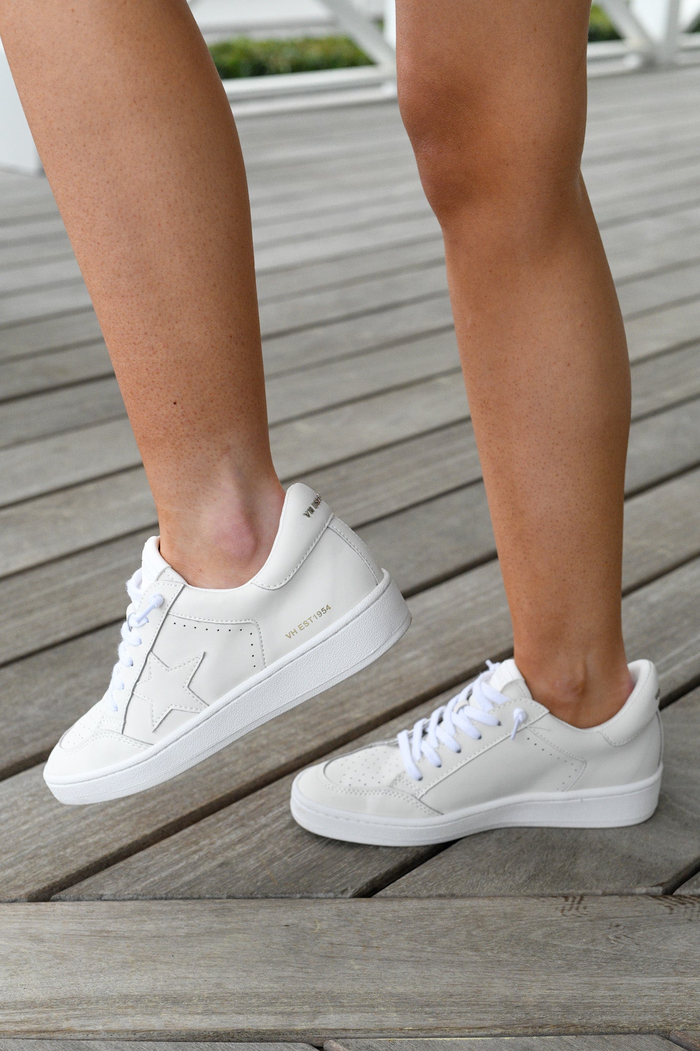 Vintage Havana Low Ballstar Sneakers - White