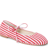 Coconuts Gerry Flat - Red/White Stripe