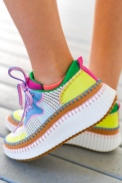 Madi Platform Colorful Sneakers