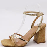 Gretchen Block Heel - Natural