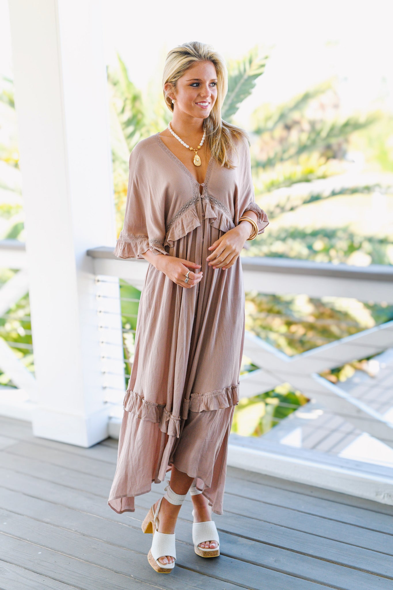 Lucy Dress - Mocha