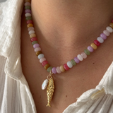 Pearl & Fish Necklace