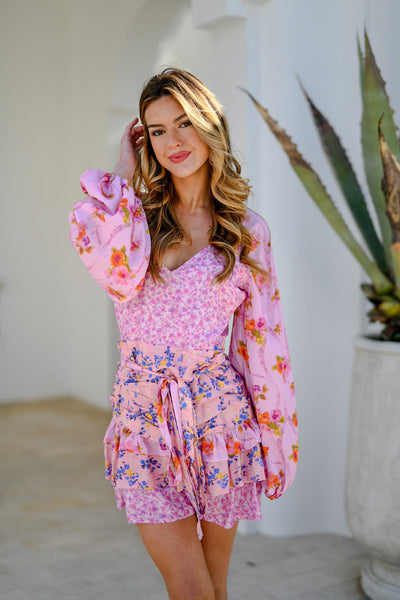 PINK RILEY DRESS - PREORDER